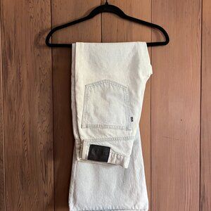 Levi's Made & Crafted Hi Rise Flare Organic Light Wash Jeans, size 29